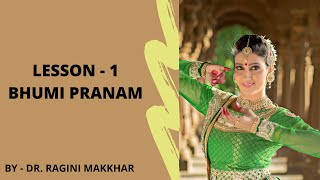 Kathak Tutorial Lesson 1 [upl. by Atilamrac]