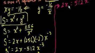 Optimization with Calculus 1 [upl. by Atnohs]