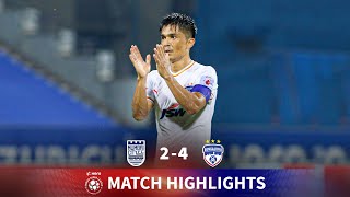 Highlights  Mumbai City FC 24 Bengaluru FC  Match 95  Hero 202021 [upl. by Enyawd412]