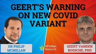 Geerts Concern about the New Covid Variant JN1 [upl. by Deppy]