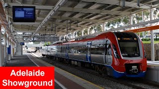 Trains at Adelaide Showground  Adelaide Metro [upl. by Afton]