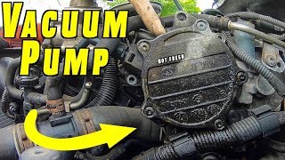 How To Replace or Reseal Brake Vacuum Pump [upl. by Janna321]