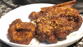 How To Cook Lamb Shoulder Chops In The Ninja Foodi Recipe  Lamb Chops Recipe Air Fryer Recipe [upl. by Tak]