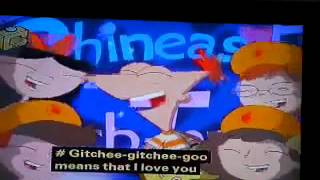 Phineas and Ferb song  Gitchee Gitchee Goo Extended Version with Lyrics [upl. by Introk57]