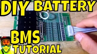 BMS Tutorial  How to wire the Battery Managementment System to most DIY electric bike batteries [upl. by Story]