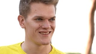 Matthias Ginter Senkrechtstarter im Interview [upl. by Yauqram619]