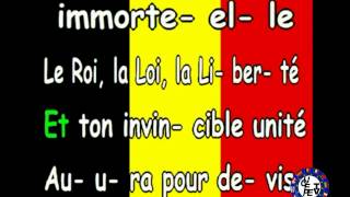 Lhymne national de la Belgique [upl. by Marna]