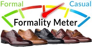 10 Dress Shoes Ranked Formal To Casual [upl. by Gil]