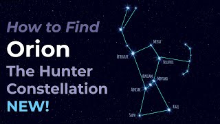 How to Find Orion the Hunter Constellation [upl. by Macnair965]