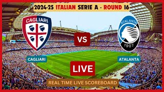 Cagliari Vs Atalanta LIVE Score UPDATE Today 202425 Serie A Round 16 Soccer Football Dec 14 2024 [upl. by Mozza877]