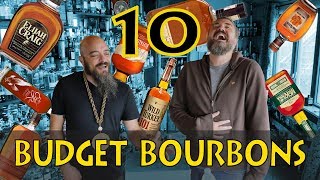 Top 10 Budgetish Bourbons according to whiskey lovers [upl. by Nakre]