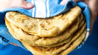 Easy Flatbread Recipe No Yeast [upl. by Rossner]