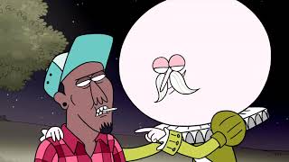 Regular Show  Poetry Vs Rapping Battle [upl. by Enirrok]