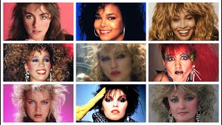 Top 80s Hits by Female Solo Singers [upl. by Killion]