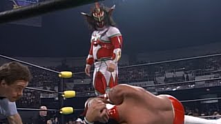 WCW Starrcade 1996 Rey Mysterio vs Jushin Thunder Liger [upl. by Mara]