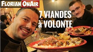 Menu RODEO  7 VIANDES à VOLONTE  VLOG 554 [upl. by Fredi829]