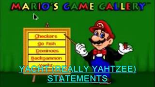 Marios Game Gallery Voice Clips AKA Marios FUNdamentals [upl. by Nason]