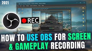 How to USE OBS Studio to Record Screen amp Gameplay on PC  2025 [upl. by Fitting924]