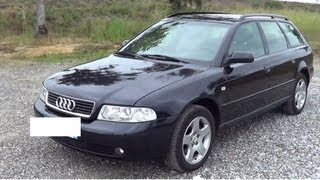 2001 Audi A4 19 TDI 115 Avant Pack  Présentation détaillée English Subtitles [upl. by Lacie]