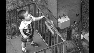 Psychology Study Baby in a Skinner Box 1960  Behavior Modification of Toddlers [upl. by Polish]