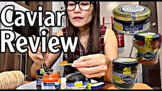 First time to taste Caviar  Caviar Review [upl. by Neeron]