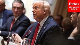 BREAKING NEWS Trump Holds First Cabinet Meeting Takes Multiple Questions From Reporters [upl. by Nived]