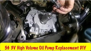 54 3V Oil Pump Replacement DIY The Hard Way [upl. by Curkell]