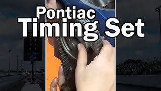 How to Install a Timing Chain and Gears on a Pontiac Engine [upl. by Weidar]