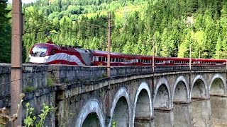 Die Semmeringbahn im Spätsommer 2014 Teil 1 [upl. by Siubhan643]