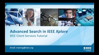 Advanced Search in IEEE Xplore [upl. by Susie]