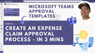 How to leverage Microsoft Teams Approval Templates to create an expense claim process in 3 mins [upl. by Yanehc637]