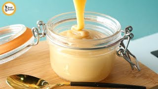 Homemade Condensed Milk Recipe By Food Fusion [upl. by Ahsenom]