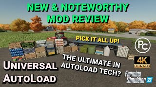 Universal Autoload  Mod Review  Farming Simulator 22 [upl. by Dorette250]