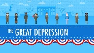 The Great Depression Crash Course US History 33 [upl. by Cini633]