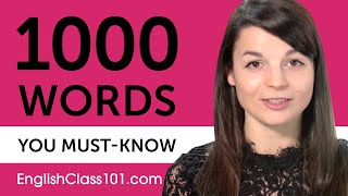 1000 Words Every English Beginner Must Know [upl. by Reldnahc]