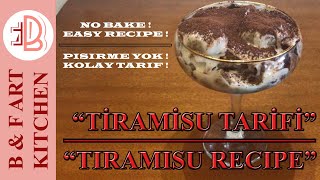 İTALYANLARI KISKANDIRACAK KUPTA TİRAMİSU TARİFİ  TIRAMISU RECIPE [upl. by Howey371]