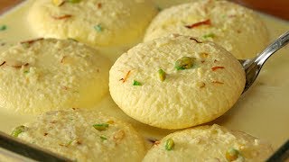 Rasmalai Recipe  How To Make Rasmalai  Homemade Rasmalai Recipe  Kanaks Kitchen [upl. by Ettenahc909]