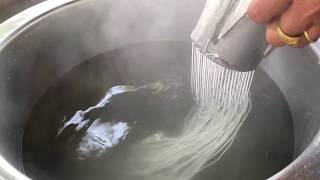 Thai Rice Flour Noodles Recipe [upl. by Milburr452]