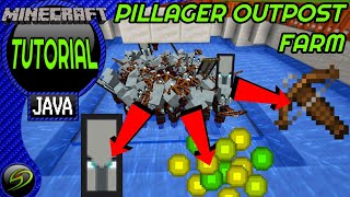 How To Build A Pillager Farm  Minecraft Java Edition [upl. by Price]