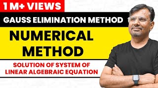 Gauss Elimination Method  Numerical Methods  solution of Linear Equations [upl. by Kroo]