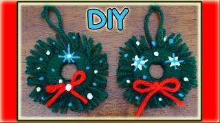 Easy Homemade Christmas Ornaments [upl. by Skolnik]