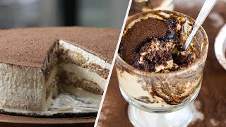 Tiramisu 5 Ways • Tasty [upl. by Rempe]