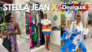 Stella Jean x Desigual Designer Collaboration Outfits for Your Next Vacation [upl. by Palua422]