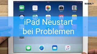 iPad Neustart amp Ausschalten Tutorial Deutsch ElekTricks  Robintv [upl. by Ursola399]