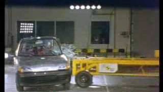 Crash Test Fiat Seicento 2 [upl. by Rodmann781]