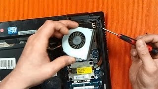 Lenovo Notebook Cleaning Fan Ideapad Essential G570 G575 [upl. by Yllac]