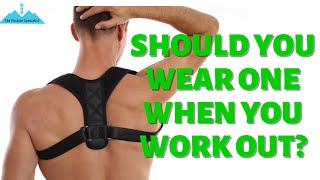 POSTURE CORRECTORS amp WORKING OUT Do they work The Posture Specialist [upl. by Ibed]