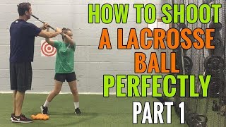 How to Shoot A Lacrosse Ball Accurately  Girls Lacrosse Drills 1 [upl. by Raseda]