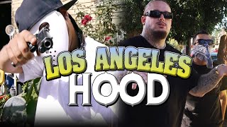 LOS ANGELES  Mit Gang in der Hood ⎮ Mein Leben in LA ⎮ Waffen Drogen Gangster ⎮ Max Cameo HOOD [upl. by Dougy]