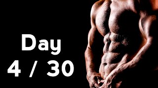 30 Days Six Pack Abs Workout Program Day 430 [upl. by Welch]